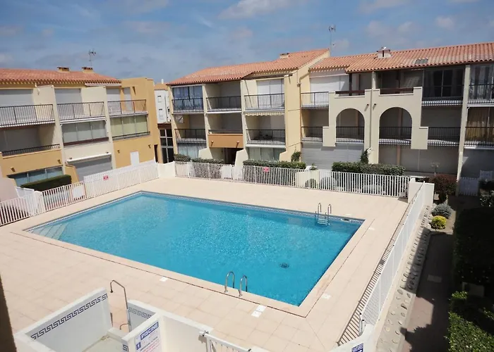 Aquaplage Joli Rdc Piscine 1 Ere Ligne Richelieu Cap D'agde 公寓